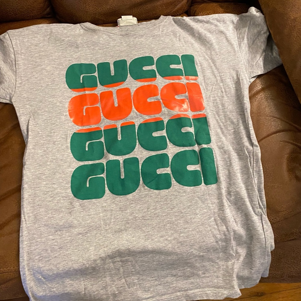 Gucci kids size 12 tee worn ONCE fits women